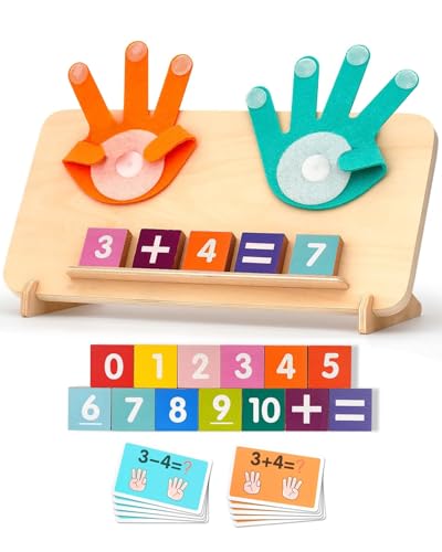 ZylYve Gioco Educativo per l'età pre-scolare (2-4 Anni) : Materiale matematico manipolabile con Valore Educativo