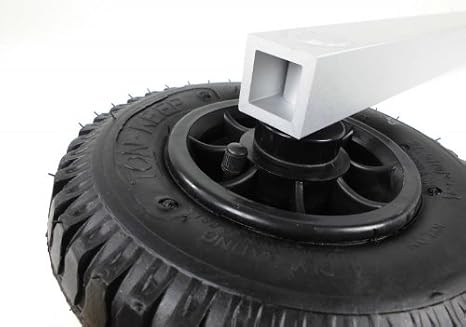 Aluminium slide wheels foldable
