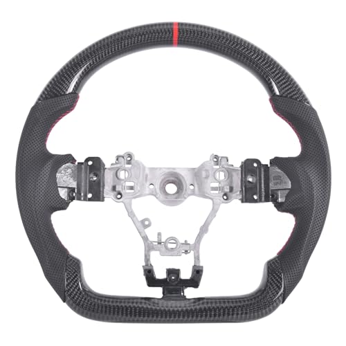 EASSAFEX Real Carbon Fiber Steering Wheel for Subaru WRX & WRX STI 2015-2021,...