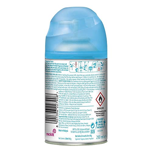Air Wick 250 ml (Pack of 2) - Lavender & Lotus and Sea wood and Driftwood (Turquoise Oasis), Freshmatic Automatic Air Freshener Refill | Automatic Room Freshener, Bathroom Freshener and Room Spray - Image 10 thumbnail