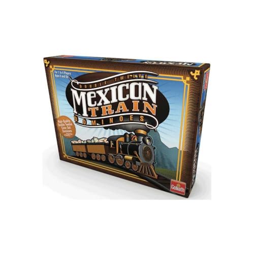 Goliath - Mexican Train, juego de dominó para 1 a 8 jugadores miniatura 3