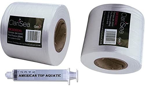 ClariSea SK-5000XL rouleau polaire filtre aquarium eau de mer rechange XL Gen 2