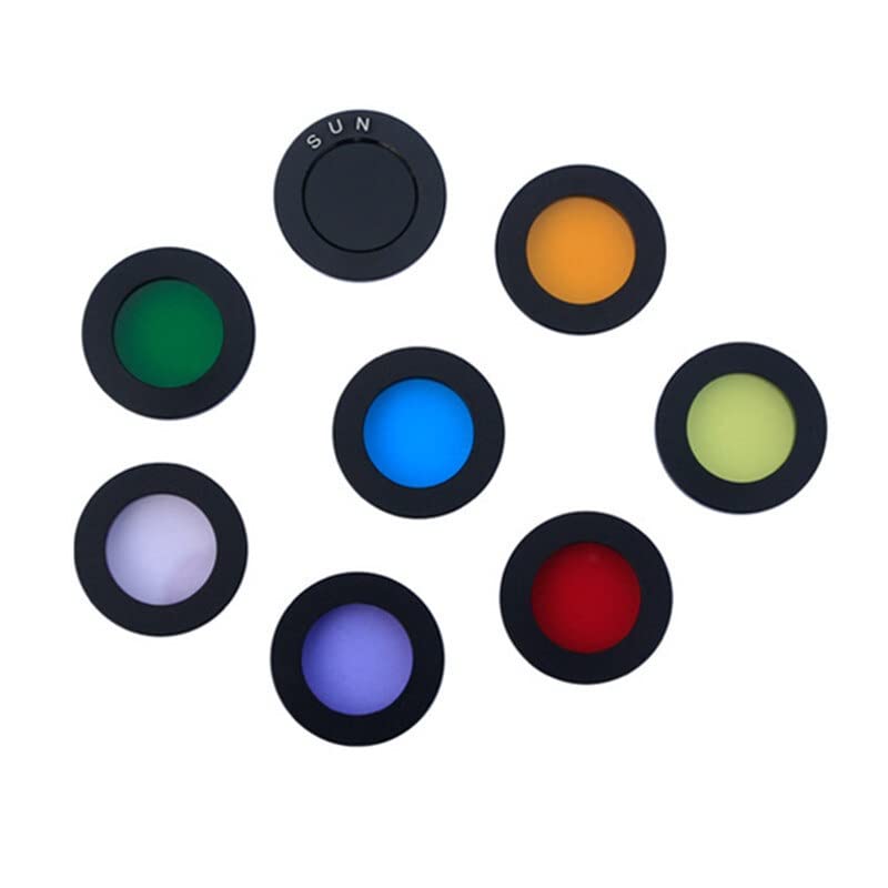 Microscope 1.25 Inches M28 Microscope Moon Eyepiece of Astronomical Telescope Accessory 5P0053(Pink)