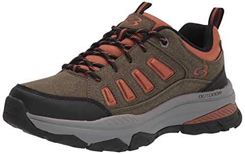 Concept 3 by Skechers Men s HAMPTEN Sneaker, OLV, 9.5 Medium US