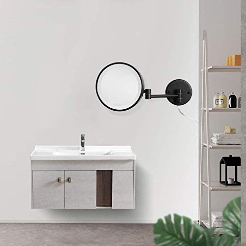 Miroir de Maquillage Mural Miroir Grossissant 7x Double Face - 6