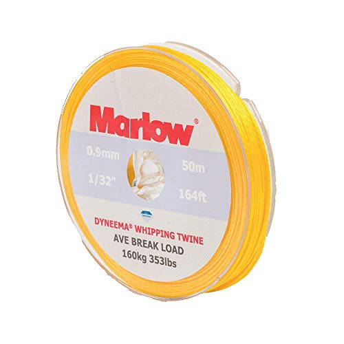 MARLOW Dyneema Whipping Twine 0.9mm 50 Meter Yellow