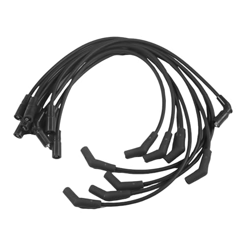 Bulubiu 9Pcs 3888328 Ignition Spark Plug Wire Set Fit for Volvo Penta V8 5.0L 5.7L GXI GI OSI Spark Plug Wire Set Ignition Wire Cable Kit aftermarket Part Replace OE 3859000
