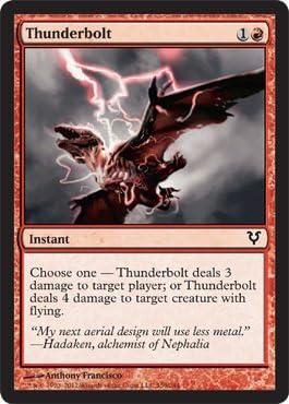 Magic The Gathering - Thunderbolt (157) - Avacyn Restored - Foil