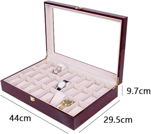 Boîte à montres en bois pour organiser et protéger 24 montres de collection - 3