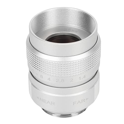25 Mm F1,4 CCTV Objektiv – C-Mount, Manuelle Blende & Fokus, Aluminiumgehäuse
