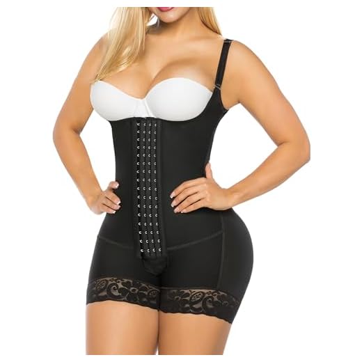 SHAPERX Shapewear Tummy Control High Compression Fajas Colombianas For Women Butt Lifter,SZ7206-Black-M
