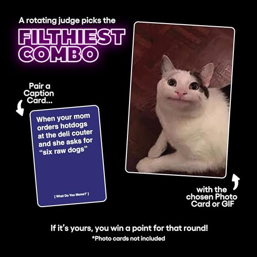 Image of What Do You Meme? After Hours by Relatable, The Explicit Expansion Pack for Game Night, Board Games, Adult Games, and Party Games, Includes 100 Caption Cards to Play with Full-Sized Game