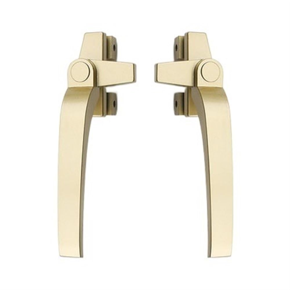 WDWDW Window Handles Lockable Aluminum Alloy Casement Lock Universal