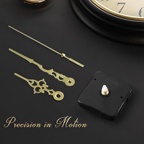 Mouvement d'horloge murale à quartz précis avec de longues aiguilles 90mm