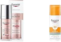 Kit Sérum Facial Anti-Pigment - Dual Sérum 30ml + Protetor Solar Facial - Sun Gel-Creme Oil Control Fps 60 50g