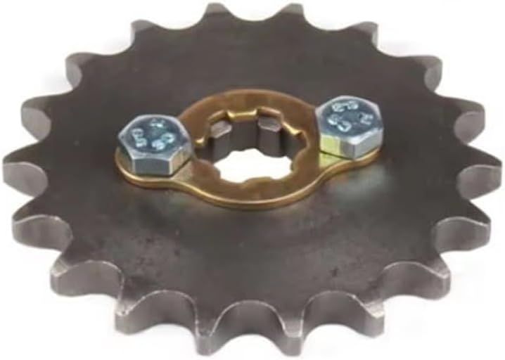 Front Engine Sprocket 428 17mm 10T-19T 12Tooth For Dirt Pit Bike ATV Quad Go Kart Moped Buggy Scooter Motorcycle(19T)