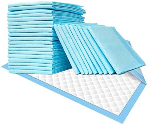 Alèses jetables 50 pièces 60x90cm Bleu 6 Plis, absorbance, Alèses de Protection de literie Alèses De Protection Jetable Incontinence Ultra Absorbantes