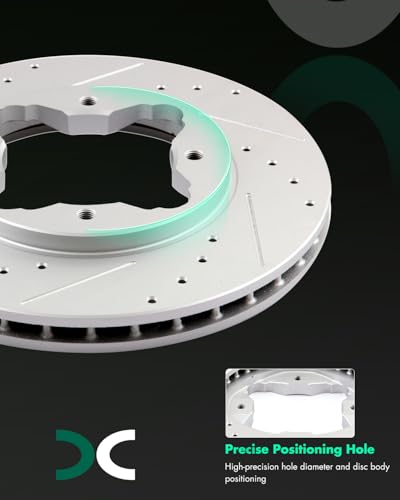 Image of SCITOO Front Disc Brake Rotors Kits Brakes Kit:3287