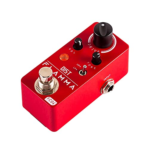 Flamma Fc06 Distortion Pedal Electric Guitar Effects Pedal Mini Analog Guitar Pedal True Bypass Metal Shell #TOP5