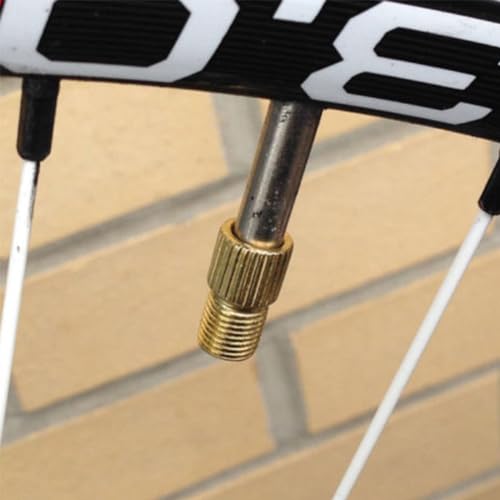 Image of 5 Pack Presta to Schrader Valve Adapter for Bike, Convert Presta to Schrader Adaptor for Bike, Convert Presta to Schrader Adaptor for Bike