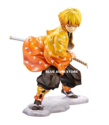 Blue Aura Demon Slayer Zenitsu Agatsuma Action Figure Kimetsu No Yaiba Multicolor PVC | Height 15CM | Assembly Required | (Zenitsu on Stone) (B09PKDK9WH) Amazon Price History, Amazon Price Tracker