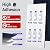 MAGICUBETIC 10 Pack Acoustic Panels,48"*24"*0.47"Self-Adhesive Soundproof Wall Panels,High Density Sound Proof Panels for Walls, Office, Reccording Studio, Home,Ceiling-Starry Blue