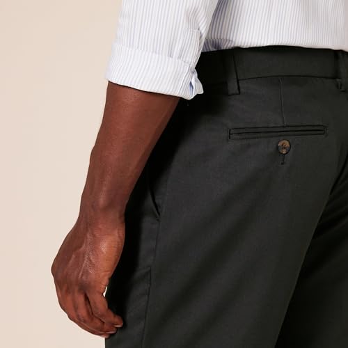 Image of Amazon Essentials Men's Slim-Fit Flat-Front Dress Pant