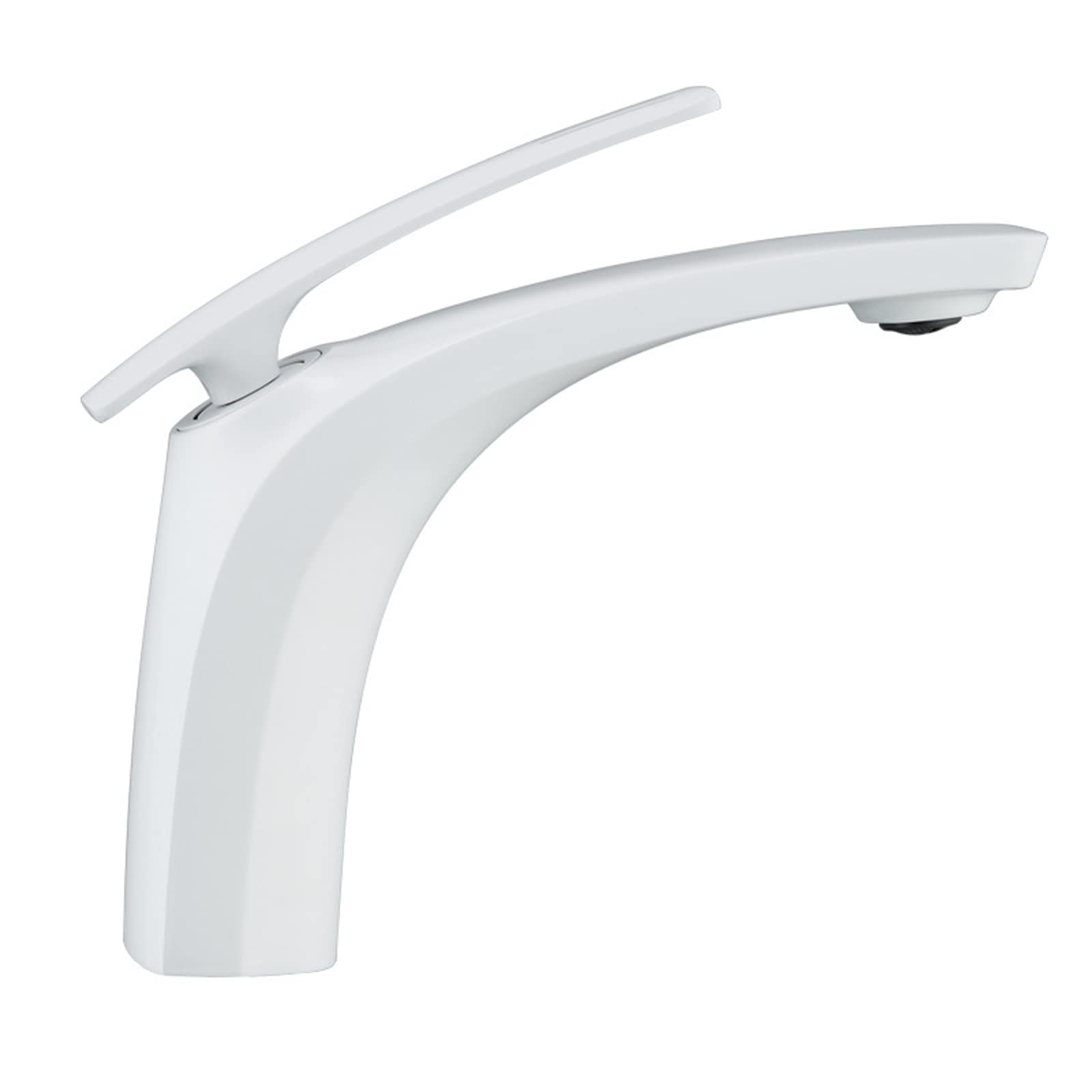 Mitigeur de cuisine monobloc pour évier et lavabo monotrou à poignée unique