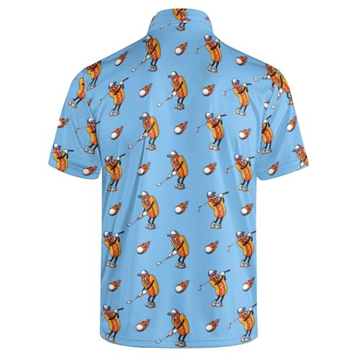 Polo clásico para hombre con mangas cortas, cómodo y ligero, ideal para golf y uso casual miniatura 4
