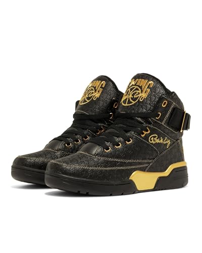 Ewing Patrick Athletics 33 HI x Rakim Black/Gold 1BM02398-0402