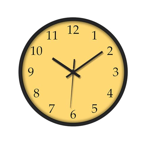 Image of Olive Tree Wall Clock 12 inch Silent Quartz Decorative Multicoloured Wall Clock Non-Ticking Classic Clock Battery Operated Round Easy to Read for Room /Home /Kitchen /Bedroom /Office /School - 9037