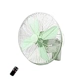 Construction durable et robuste – Ce ventilateur haute vitesse est fabriqué à partir de matériaux de haute qualité et bénéficie d'une structure robuste entièrement métallique. Ses pales en aluminium équilibrées individuellement assurent un flux d'air optimal. Ce ventilateur est équipé d'un moteur robuste et de roulements entièrement étanches pour une durabilité et un refroidissement fiables.