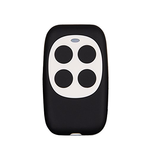 XIHADA Universal Garage Door Opener Remote Universal Gate Opener Remote Control Homelink Cloning Programmable Learning 4-Buttons Multi Frequency 280MHZ-868MHZ (1 PC White 5)