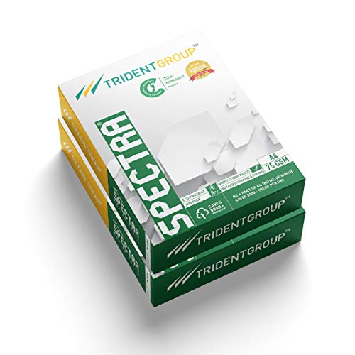 Image of Trident Spectra Spectra -75 Copier Paper, 5 cm x 22 cm x 34 cm (2 Ream / 1000 sheets)