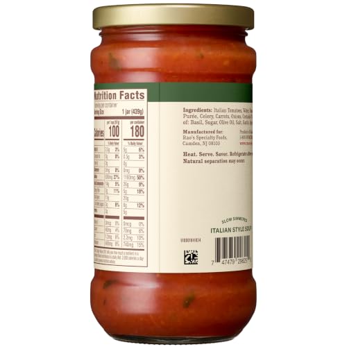Image of Rao's Made For Home Tomato Basil Soup, 15.5 oz