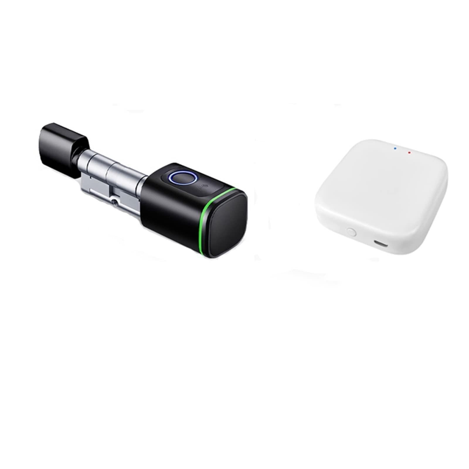 Serrure intelligente Tuya Bluetooth Wifi avec cylindre de rechange 40x40