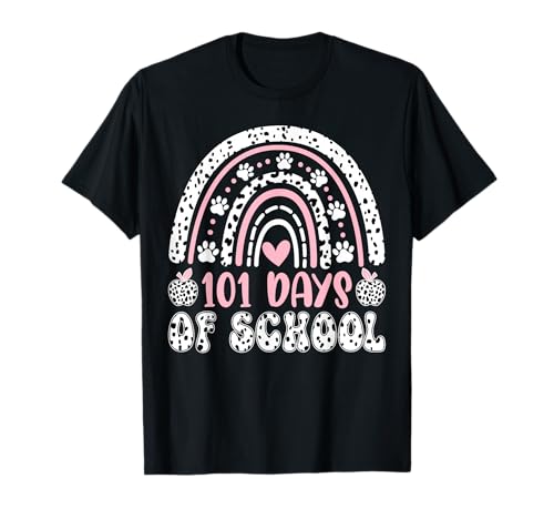 101 Days Of School Today 101 Days Smarter Lovers T-Shirt