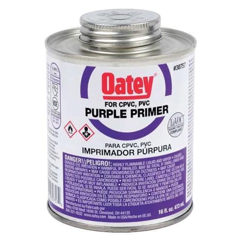 Oatey 16 Oz. Purple Pipe and Fitting Primer for PVC/CPVC - 1 Each