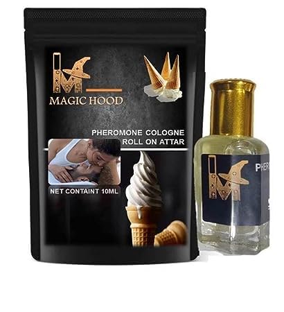 MAGICHOOD Roll-On Pheromone Cologne Perfume Attar Unisex For Men and Women 10ml (Vanilla)