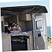 Zerodeko Rv Cover for Travel Trailers Oxford Sun Shelter Trailer Rv Cover Camper Trunk Mounting Car Trunk Sunshade Protector