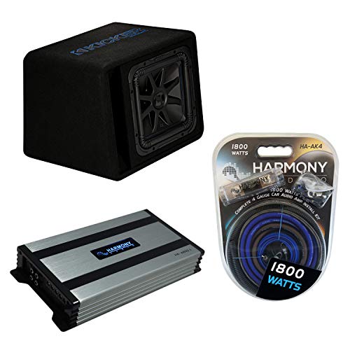 Harmony Audio Kicker Bundle Compatible with Universal Vehicle 44VL7S122 12