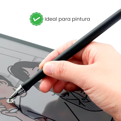Caneta Touch Screen 2 Pontas Escreve Desenha Alta Precisão Tablet Celular Universal