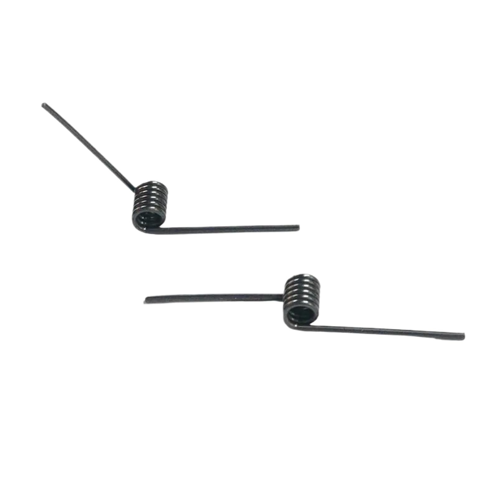 10 PCS Spring Steel Torsion Spring, 0.5mm Wire Diameter, 6 Laps Left Turn 60 Degree Springs Compression, Outer Diameter 3.5mm, V-Shaped Return Springs
