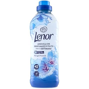 Lenor Ammorbidente Concentrato Risveglio Primaverile 42 Lavaggi - 882ml, 882ml