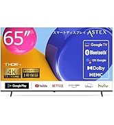 Amazon.co.jp: ASTEX スマートディスプレイ 65インチ 4K UHD Google TV