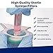 Membrane Solutions 10 Pack Syringe Filter Sterile PES Hydrophilic Filtration 0.22um Pore Size, 33mm Membrane Diameter Sterile PES Membrane Individually Packed