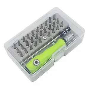 GLUN 32 in 1 Interchangeable Multipurpose Mini Screwdriver Set Magnetic Slot Wrench Bits Repair Tools Kit Set Combination Screwdriver Set