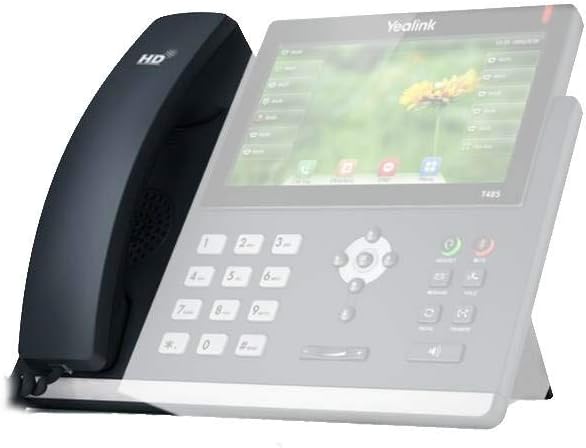 Yealink Replacement Handset Accessory for T46U, ST48U, T46S, T48S, T49G, T46G, T48G and VP59, Made for Yealink VoIP Desk Phones Includes Global Teck Microfiber Cleaning Cloth