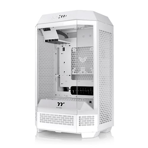 Image of Tower 300 Snow Micro-ATX Case & 1050W 80+ Gold Full Modular ATX 3.0 Power Supply Bundle