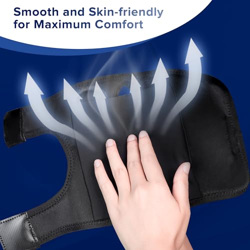 Lalent Carpal Tunnel Wrist Support Brace with Metal Splint Stabilizer Wrist Splint for Men and Women Hand Support for Arthritis Tendonitis, Sprains, Pain Relief RSI, Sports Protect (Right Hand, S/M) - Image 5